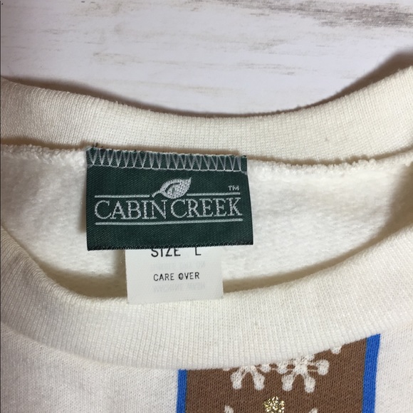 Vintage Cabin Creek Ugly Christmas Sweatshirt - Picture 5 of 7